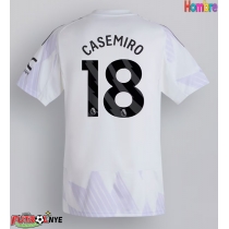 Camiseta Manchester United Casemiro #18 Visitante Equipación 2025-26 manga corta